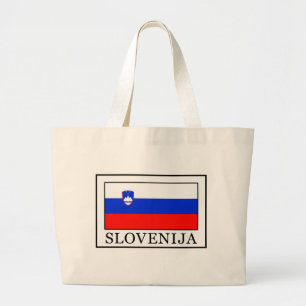 Slovenija Large Tote Bag