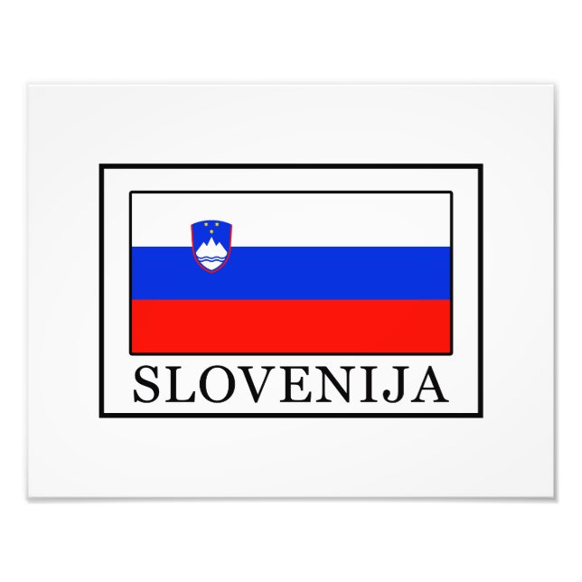 Slovenija Photo Print (Front)