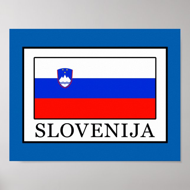 Slovenija Poster (Front)