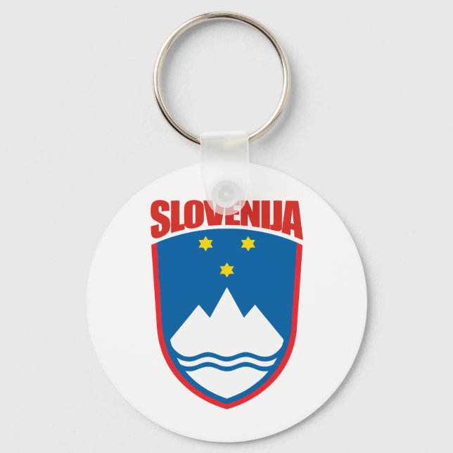 Slovenija (Slovenia) Key Ring (Front)