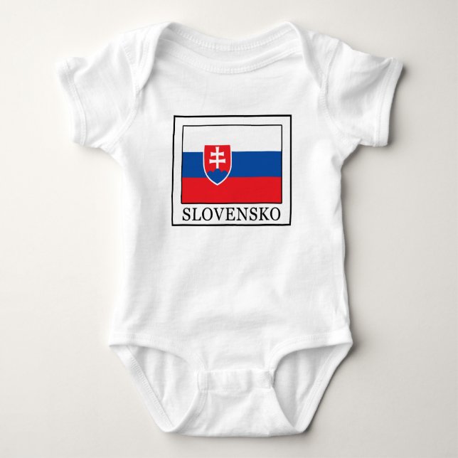 Slovensko Baby Bodysuit (Front)