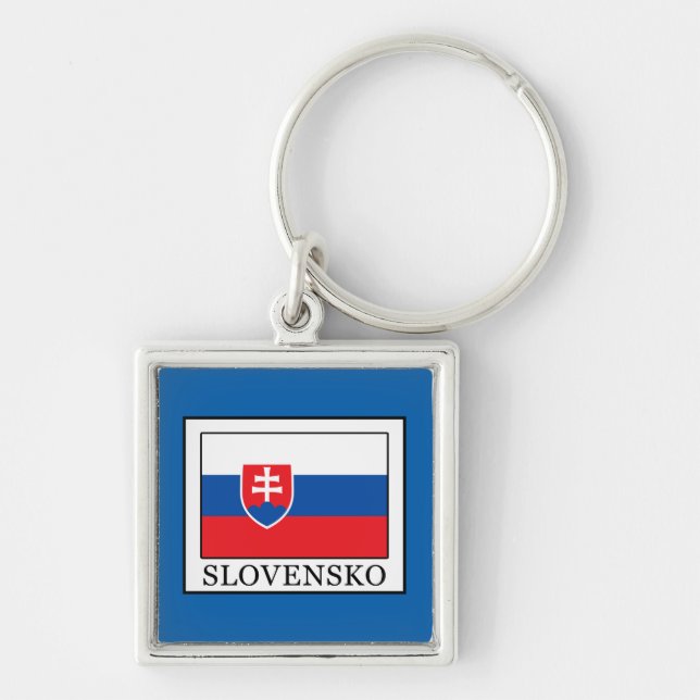Slovensko Key Ring (Front)