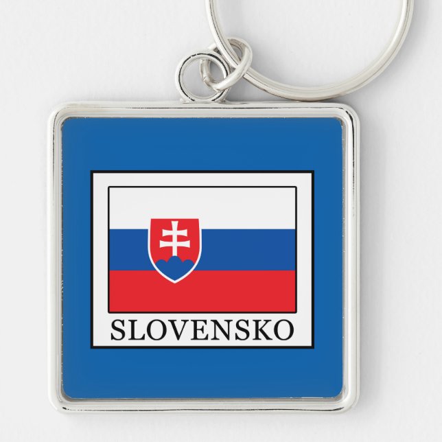 Slovensko Key Ring (Front)
