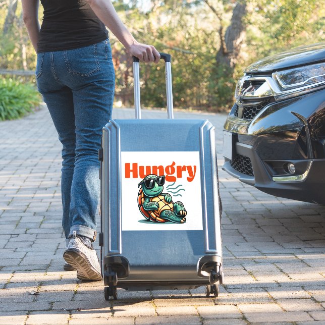 Slow and Hungry – Cool Turtle (Suitcase Insitu)
