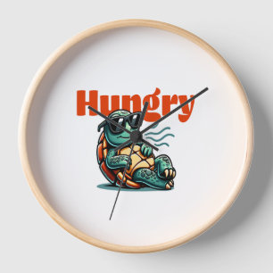 Slow and Hungry – Cool Turtle Clock