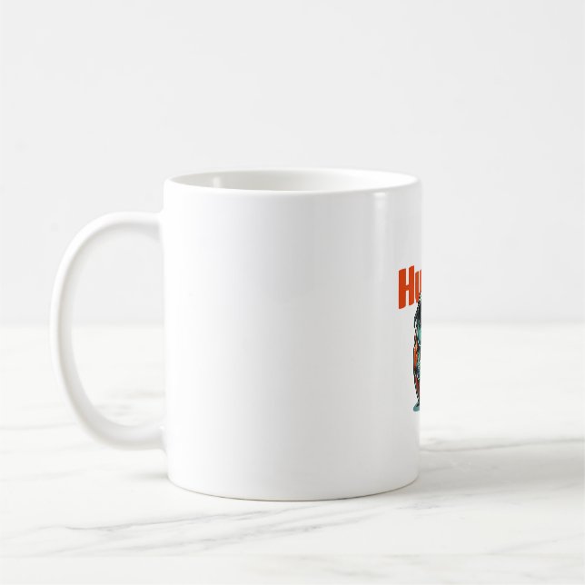 Slow and Hungry – Cool Turtle Coffee Mug (Left)