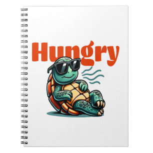 Slow and Hungry – Cool Turtle Notebook