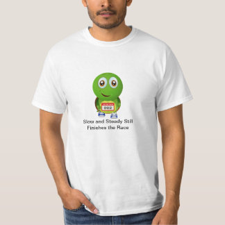 Slow and Steady Running Turtle T-Shirt