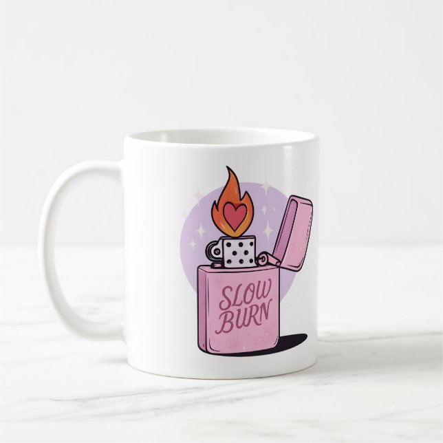 Slow Burn Reader Coffee Mug (Left)
