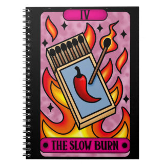 Slow Burn Tarot Notebook