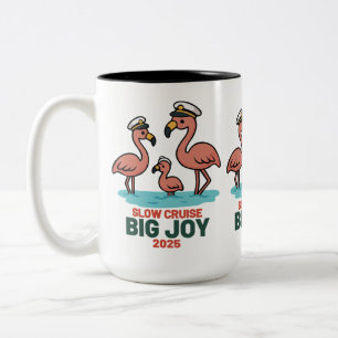 Slow Cruise Big Joy 2025 Two-Tone Coffee Mug