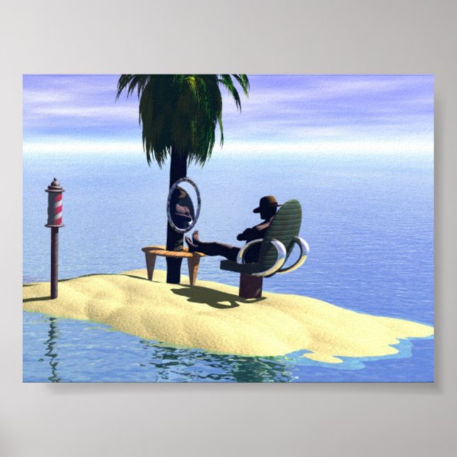 Slow Day at the Shop Poster (Front)