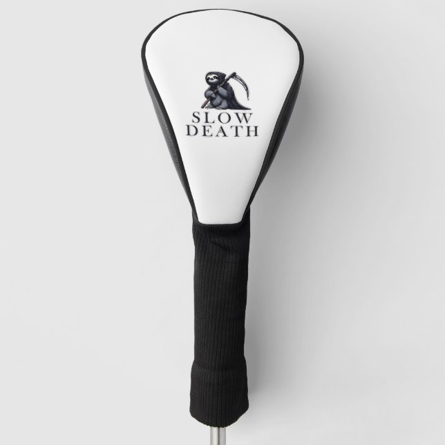 Slow Death Essential T-Shirt Golf Head Cover (Front)