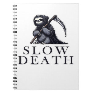 Slow Death Essential T-Shirt Notebook