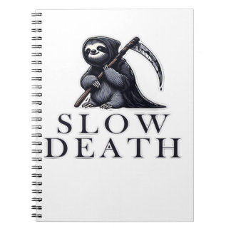 Slow Death Essential T-Shirt Notebook