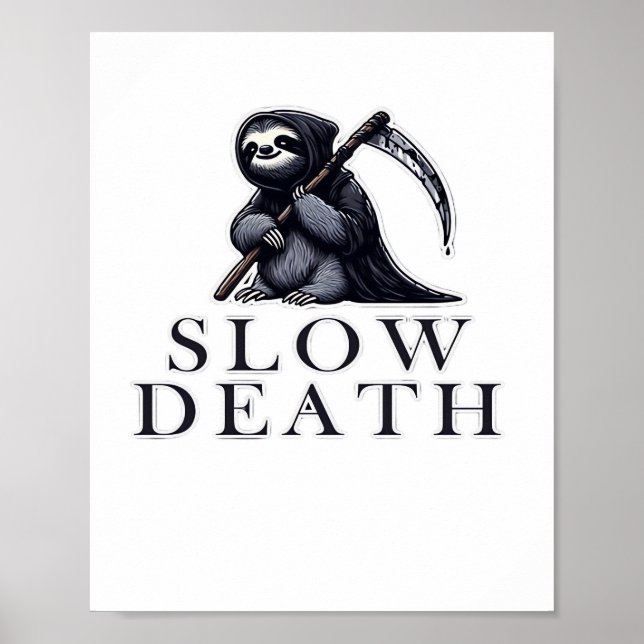 Slow Death Essential T-Shirt Poster (Front)
