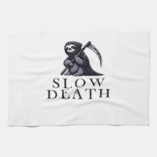 Slow Death Essential T-Shirt Tea Towel