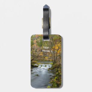 Slow Down At Alley Luggage Tag