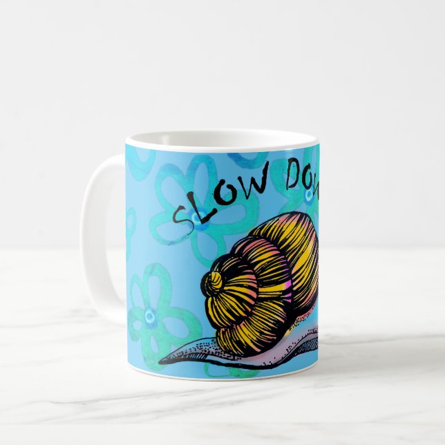 Slow down coffee mug (Front Left)