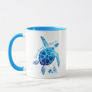 Slow Down & Enjoy Life turtle for Turtles Lovers  Mug