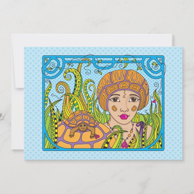 Slow Dpwn_Flat Card 7"x5" (Front)