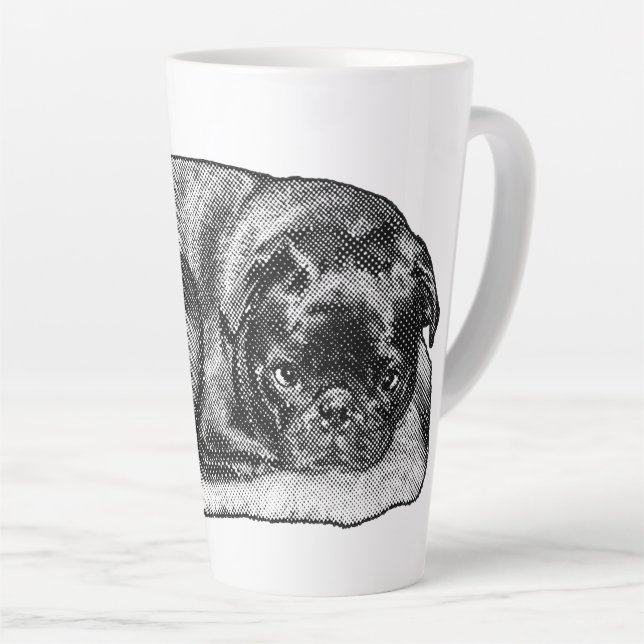 Slow Heat, No Rush Latte Mug (Right Angle)