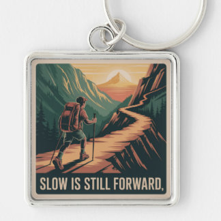 Slow Is Still Forward Key Ring
