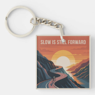 Slow Is Still Forward Key Ring