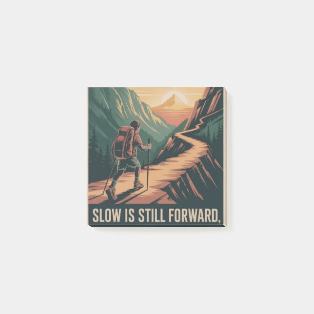 Slow Is Still Forward Post-it Notes (Front)