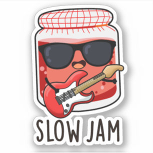 Slow Jam Funny Food Pun 