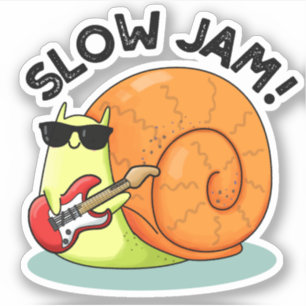 Slow Jam Funny Music Animal Pun 