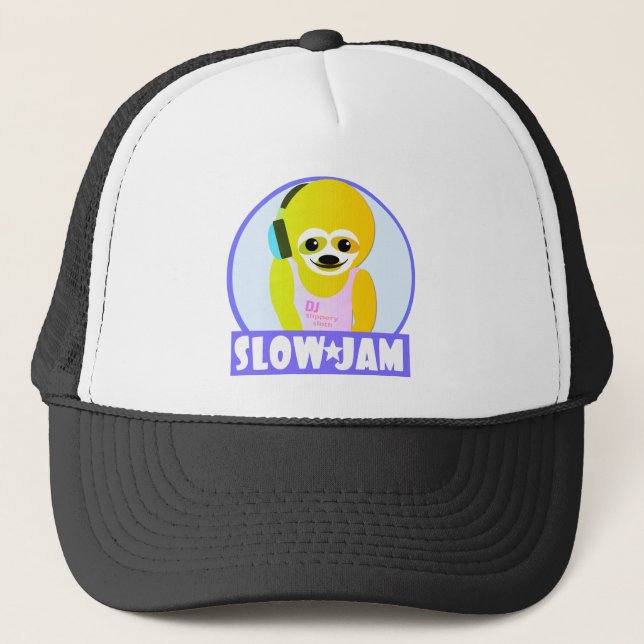 Slow Jam Trucker Hat (Front)