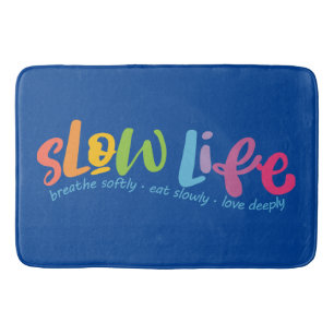 Slow Life Bath Mat