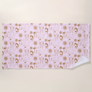 Slow Life Design Co Yoga Beach Towel