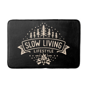 Slow Living Lifestyle Bath Mat