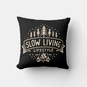 Slow Living Lifestyle Cushion