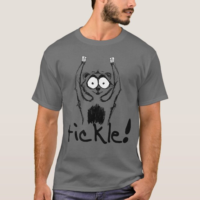 Slow Loris Cartoon T-shirt (Front)