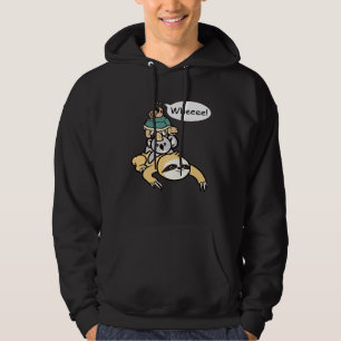 Slow Moving Sloth Turtle Koala Snail Family Race Hoodie