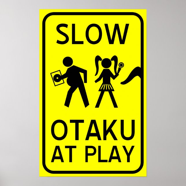 Slow Otaku Poster (Front)