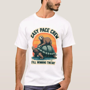 Slow Pace Squad Vintage Animal Runner Shirt 2