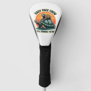 Slow Pace Squad Vintage Animal Runner Shirt 2 Golf Head Cover