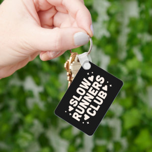 Slow runner club key ring