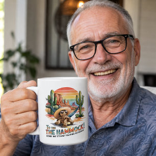 Slow Steady Retirement Vibes Desert Sunset Coffee Mug