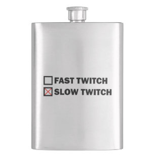 Slow Twitch Hip Flask