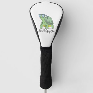 Slow Walking Club Cute Funny Turtle Golf Head Cover