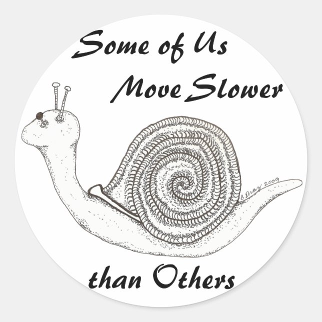 Slower than Others Sticker (Front)