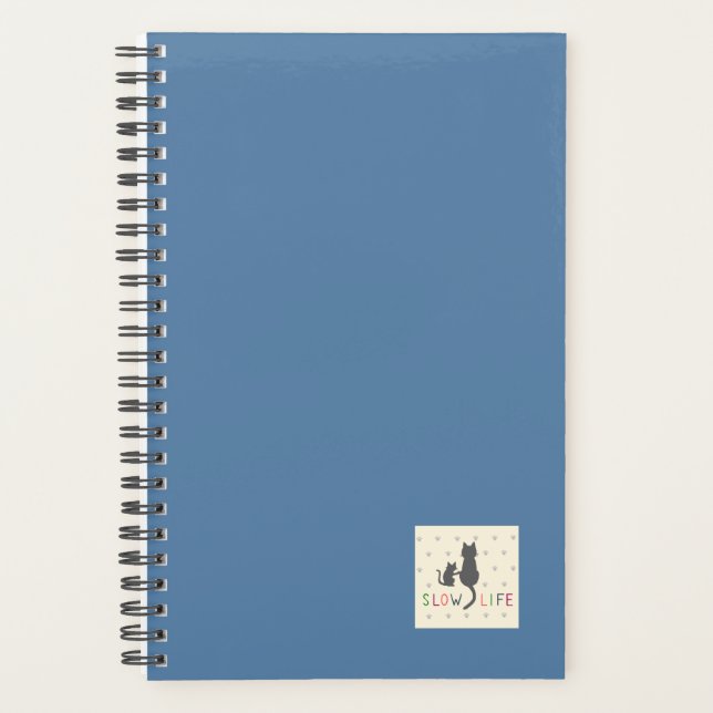 SLOWLIFE Blue Planner (Front)