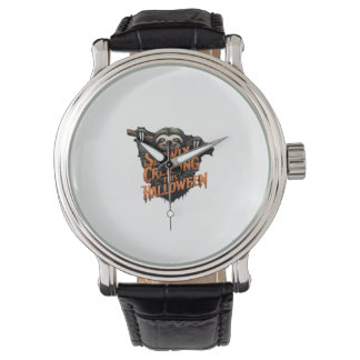 Slowly Creeping This Halloween - Creepy Sloth Clas Watch