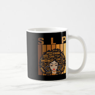 Slp Afro African American Women Black History Mont Coffee Mug