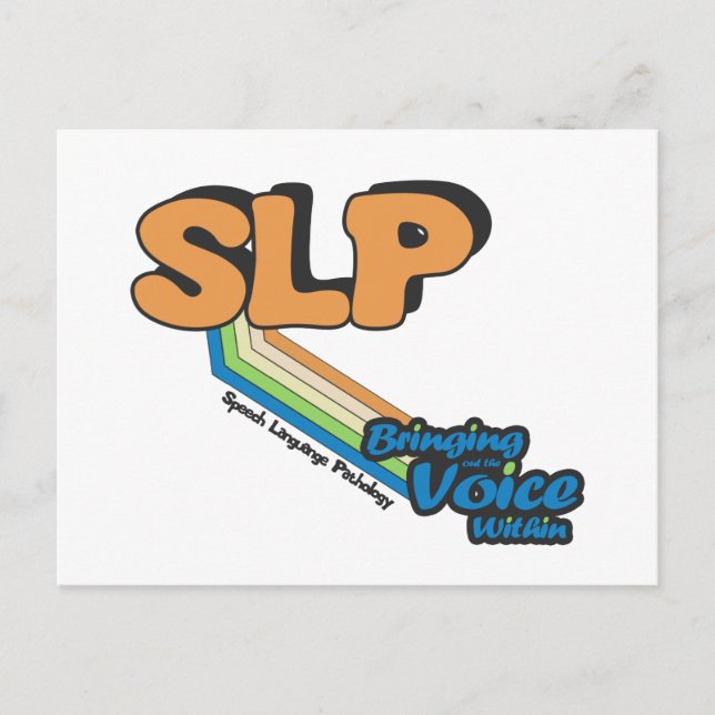 SLP Bringing Out the Voice Within Postcard (Front)